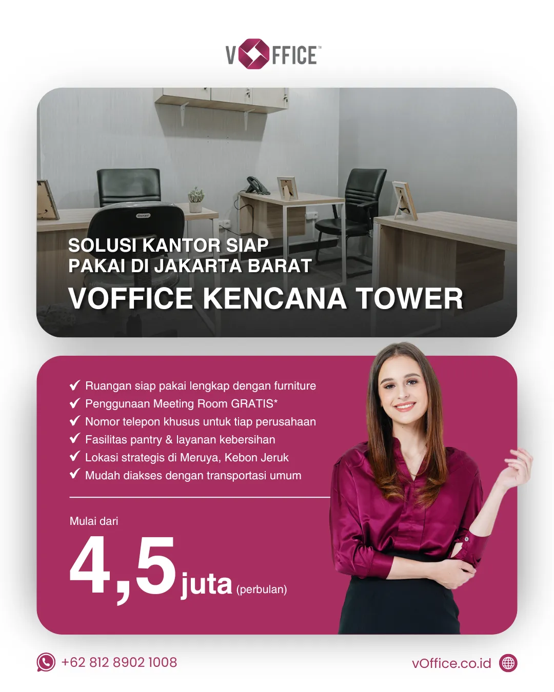 Promo vOffice Kencana Tower
